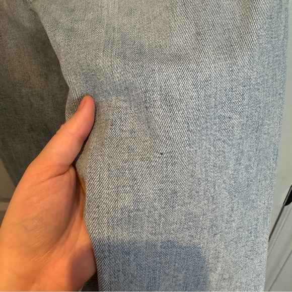 MOTHER Superior The Tomcat Jeans The  Confession Size 25 Light Wash High Rise - Picture 9 of 16